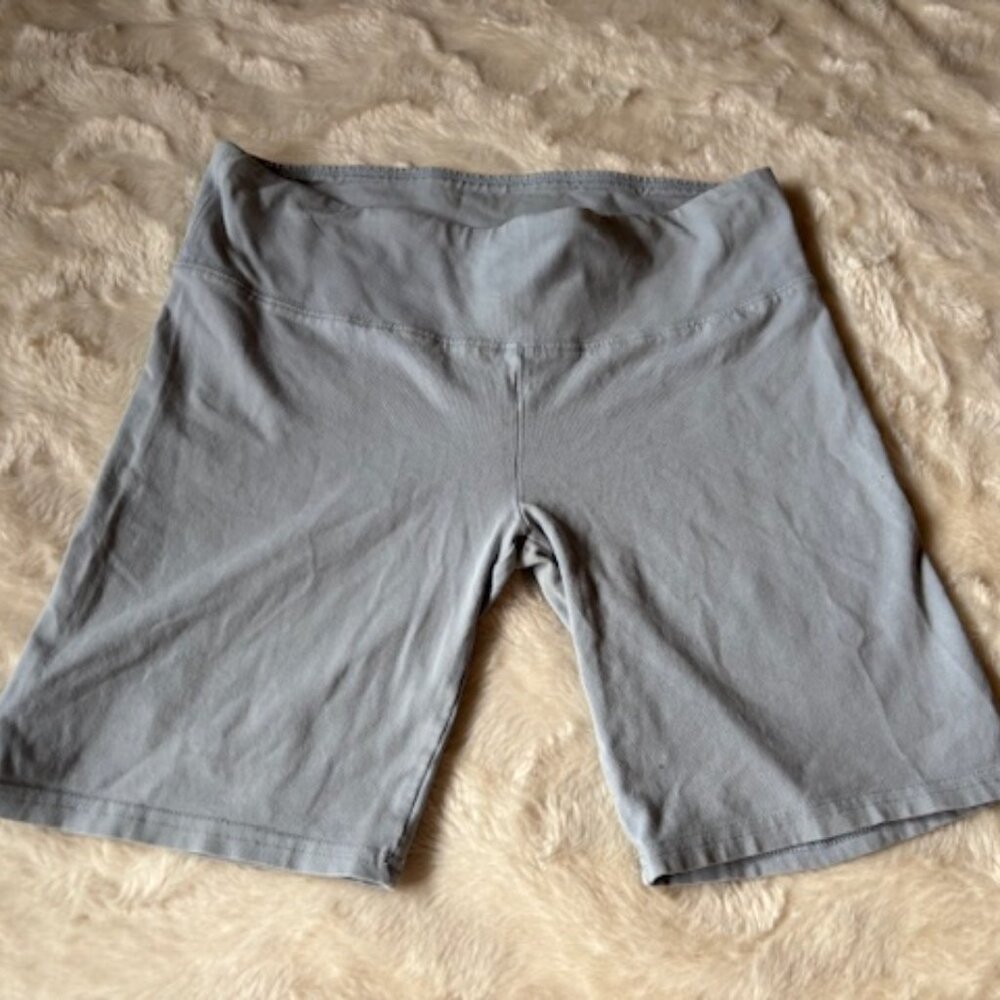 2/$40 TNA Grey Bike Shorts Ladies Size S